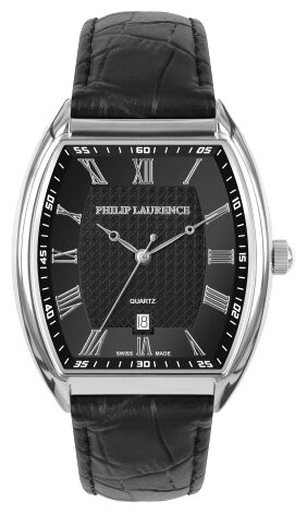 Наручные часы Philip Laurence Basic PG257GS0-17B, серый, черный