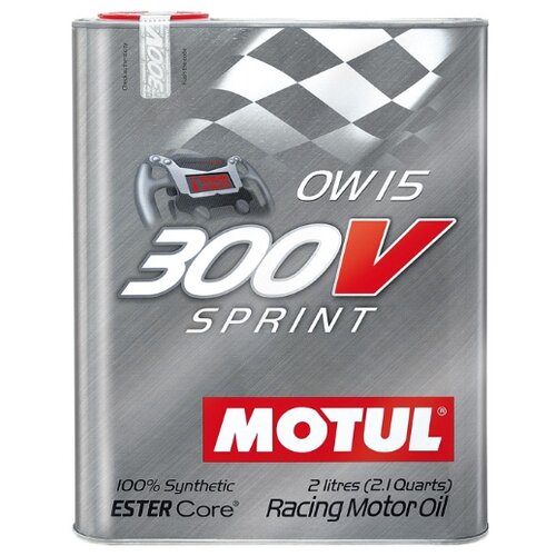 фото Синтетическое моторное масло motul 300v sprint 0w15 2 л