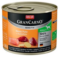 Корм для собак Animonda GranCarno Sensitiv для чувствительных собак с индейкой и картофелем (0.2 кг)