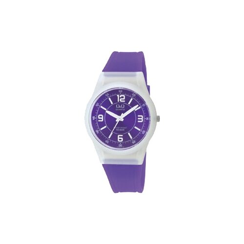 Наручные часы Q&Q, фиолетовый, синий наручные часы фиолетовый