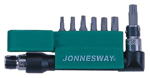 Отвёртка со сменными битами JONNESWAY S08H2S8S 8 предм.