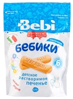 Печенье Bebi Бебики классическое (мягкая упаковка) (с 6-ти месяцев) 125 г