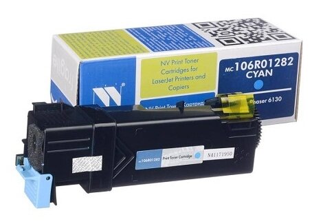 NV print Картридж тонер NV-print для принтеров Xerox 106R01282 Phaser 6130 Cyan синий