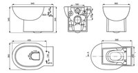 Унитаз PRIMERA Shape 8220015