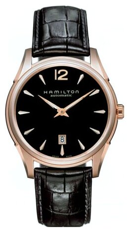 Наручные часы Hamilton Jazzmaster H38645735, черный, золотой