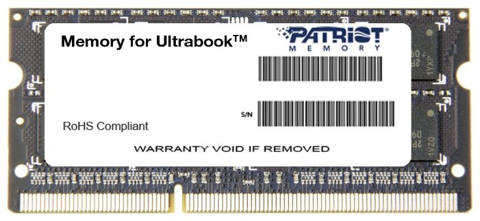 PATRIOT DDR3 SO PSD34G1600L2S 4GB - фото №2
