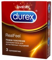 Презервативы Durex RealFeel 3 шт.