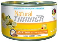 Корм для собак TRAINER (0.15 кг) 24 шт. Natural Adult Mini Chicken, Rice and Aloe Vera canned