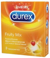 Презервативы Durex Fruity Mix 3 шт.