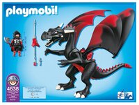 Набор с элементами конструктора Playmobil Dragons 4838 Гигантский огнедышащий дракон