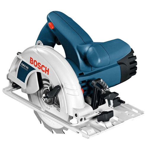 Дисковая пила BOSCH GKS 55, 1200 Вт дисковая пила bosch gks 600