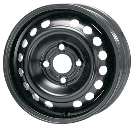 Штампованный колесный диск Trebl 7280 6х14/5х100 D57.1 ET43, black