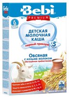 Каша Bebi молочная овсяная на козьем молоке (с 5 месяцев) 200 г