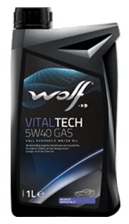 VITALTECH 5W40 GAS синтетика 5W-40 1 л.