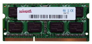 Оперативная память 4 ГБ 1 шт. TakeMS DDR3 1333 SO-DIMM 4Gb