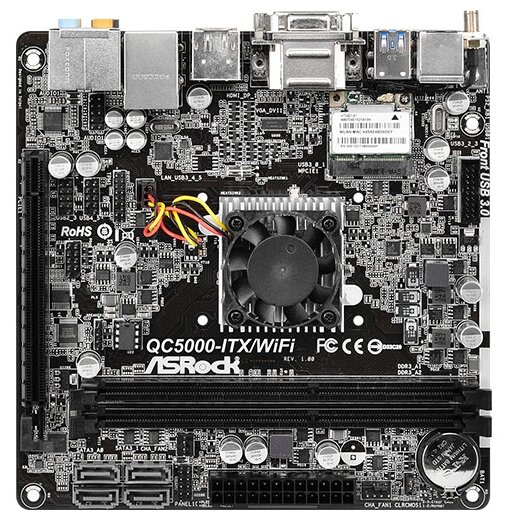 Материнская плата ASRock QC5000-ITX/WiFi