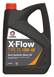 Полусинтетическое моторное масло Comma X-Flow Type XS 10W-40 4 л