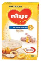 Каша Milupa (Nutricia) молочная рисовая с абрикосом (с 5 месяцев) 230 г