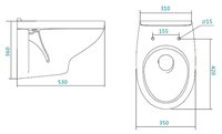 Унитаз Santek Бореаль 1WH302205