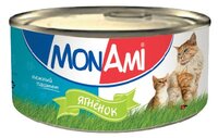 Корм для кошек MonAmi Паштет для кошек Ягненок (0.325 кг) 1 шт.