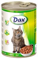 Корм для кошек DAX Кролик для кошек консервы (0.415 кг) 1 шт. 0.415 кг 1