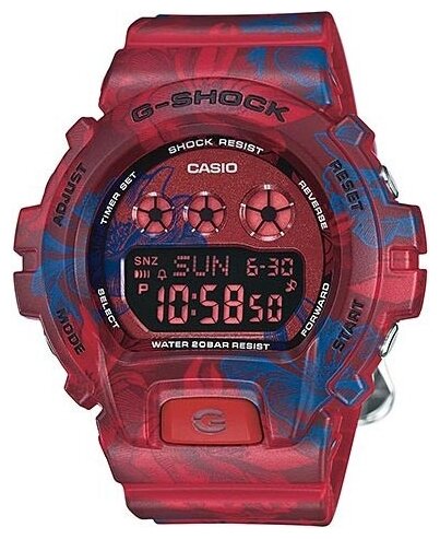 Наручные часы CASIO G-Shock, красный