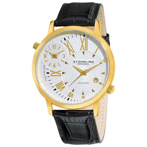 Наручные часы STUHRLING, золотой наручные часы stuhrling original 3911 1 спортивные мужские