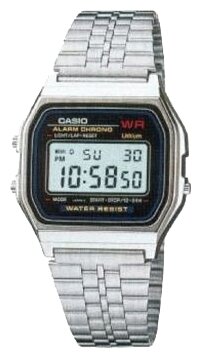 Наручные часы CASIO Vintage A159W-N1, серебряный, серый