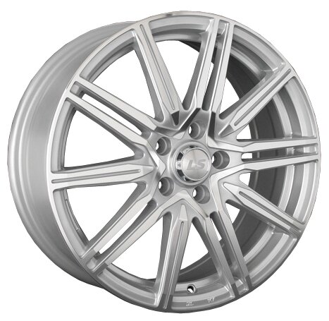 Диски LS Wheels 773 6,5x17 5x108 D63.3 ET52,5 цвет SF (серебро,полировка)