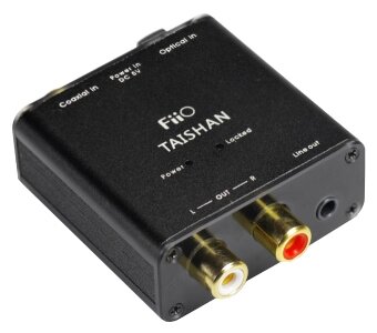 ЦАП FiiO Taishan (d03k) (pcm, входы оптика/коаксиал, выход RCA/джек3.5 мм)