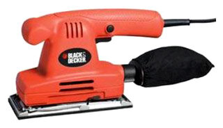 Плоскошлифовальная машина BLACK+DECKER KA295, 125 Вт