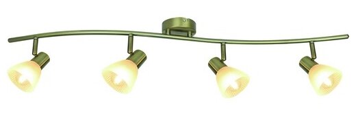 Потолочный светильник Arte Lamp Parry A5062PL, E14, 160 Вт, кол-во ламп: 4 шт, цвет: бронзовый