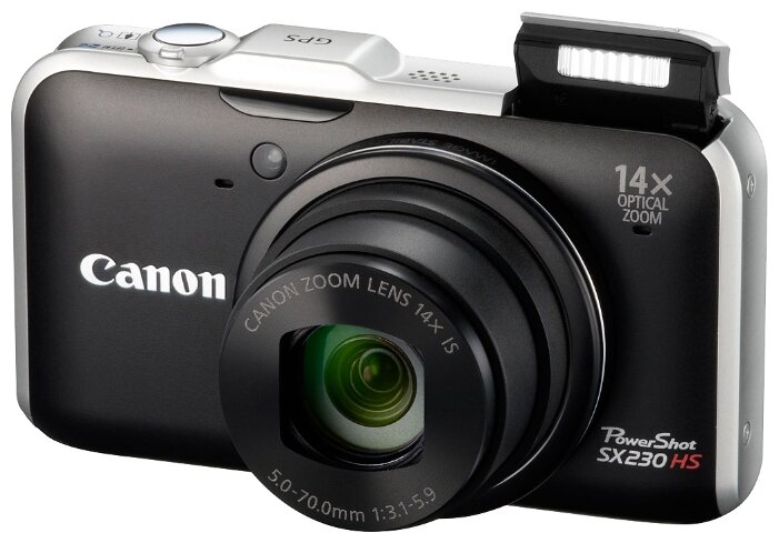 Фотоаппарат Canon PowerShot SX230 HS, black