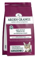 Корм для кошек Arden Grange Adult Cat курица и рис сухой корм для взрослых кошек (2.5 кг)