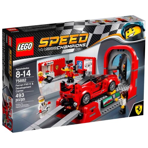 LEGO Speed Champions 75882 Ferrari FXX K & Центр разработки