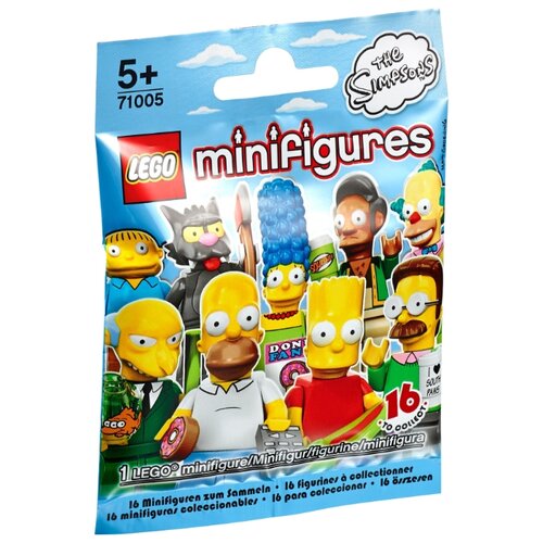 конструктор lego collectable minifigures 71026 dc super heroes series 9 дет Конструктор LEGO Collectable Minifigures 71005 Симпсоны, 9 дет.