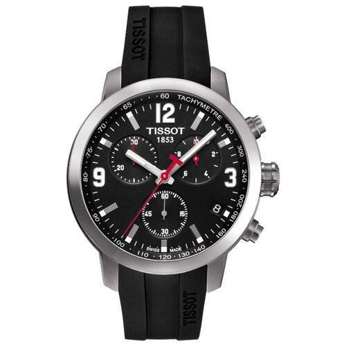 фото Наручные часы tissot t055.417.17.057.00, серебряный, черный