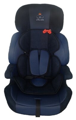 Кресло детское автомобильное "Little King" DSCL01A синие, группы I-II-III, 9-36 кг /4