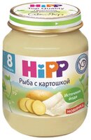 Пюре HiPP рыба с картошкой (с 8 месяцев) 125 г, 6 шт.