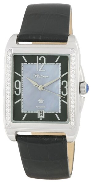 Platinor Мужские серебряные часы Лидер, арт. 52906А.513