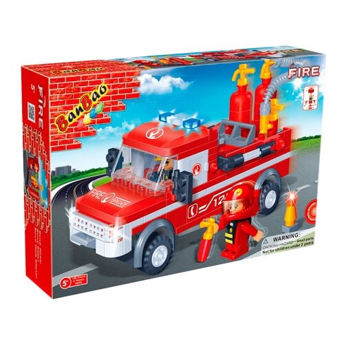 Купить Конструктор BanBao Пожарные 8299 Big Fire Truck, Конструкторы