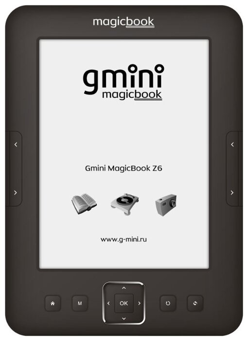 6"  Электронная книга Gmini MagicBook Z6