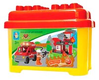 Конструктор 1 TOY Big Brick T52215 Пожарная команда