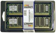 Оперативная память Kingston 4 ГБ (2 ГБ x 2) DDR 400 МГц CL3 (KTH-DL385/4G)