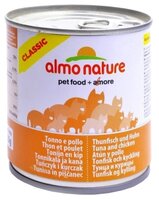 Корм для кошек Almo Nature (0.28 кг) 1 шт. Classic Adult Cat Tuna and Chicken 0.28 кг 1