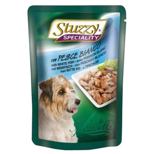 Stuzzy Speciality влажный корм для взрослых собак всех пород, с треской 100 гр
