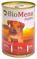 Корм для собак BioMenu (0.41 кг) 1 шт. Puppy консервы для щенков с говядиной