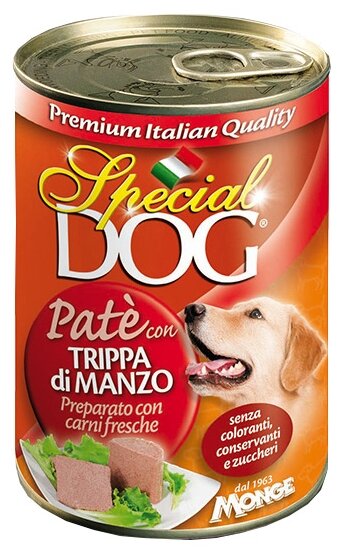 Special Dog Паштет Рубец Говяжий