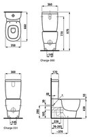 Унитаз LAUFEN Mimo 8.2455.6.000.231.1