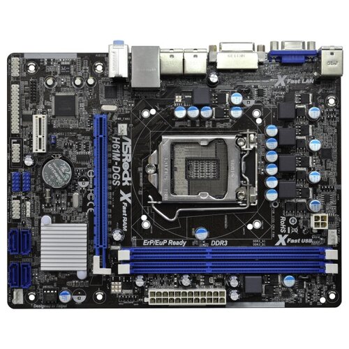Материнская плата ASRock H61M-DGS 350000₽
